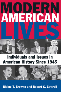 Titelbild: Modern American Lives: Individuals and Issues in American History Since 1945 1st edition 9780765622228