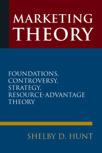 Cover image: Marketing Theory 1st edition 9780765623638