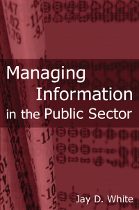 Imagen de portada: Managing Information in the Public Sector 1st edition 9780765617491