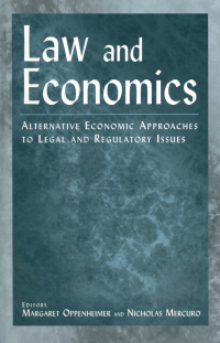 صورة الغلاف: Law and Economics 1st edition 9780765613318