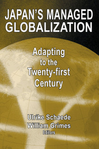 Cover image: Japan's Managed Globalization 1st edition 9780765609526