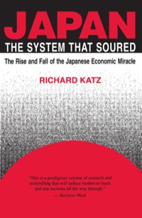 Cover image: Japan, the System That Soured 1st edition 9780765603098