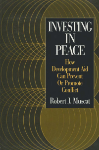 Imagen de portada: Investing in Peace 1st edition 9780765609786