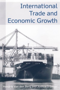 Imagen de portada: International Trade and Economic Growth 1st edition 9780765618030