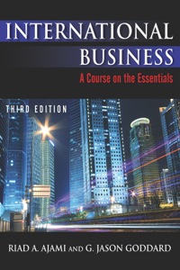 Cover image: International Business 3rd edition 9780765631343
