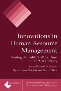 Imagen de portada: Innovations in Human Resource Management 1st edition 9780765623157