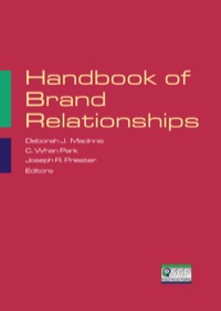 Omslagafbeelding: Handbook of Brand Relationships 1st edition 9780765623577