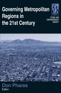 صورة الغلاف: Governing Metropolitan Regions in the 21st Century 1st edition 9780765620897
