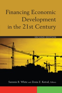 Imagen de portada: Financing Economic Development in the 21st Century 2nd edition 9780765627827