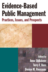 Imagen de portada: Evidence-Based Public Management 1st edition 9780765624208