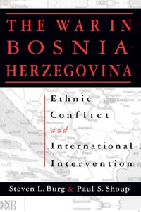 Imagen de portada: The War in Bosnia-Herzegovina 1st edition 9781563243080