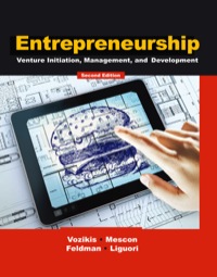 Cover image: Entrepreneurship 2nd edition 9780765631138