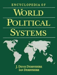 Immagine di copertina: Encyclopedia of World Political Systems 1st edition 9780765680259