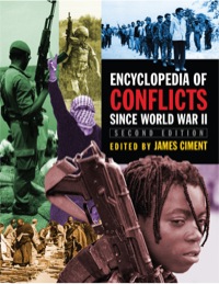 Omslagafbeelding: Encyclopedia of Conflicts Since World War II 2nd edition 9780765680051
