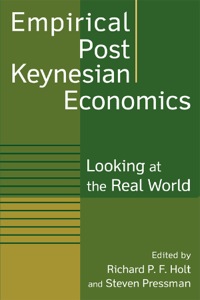 Omslagafbeelding: Empirical Post Keynesian Economics 1st edition 9780765613288