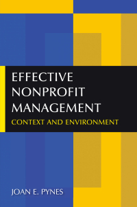 Cover image: Effective Nonprofit Management 1st edition 9780765630308