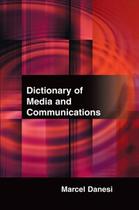 Cover image: Dictionary of Media and Communications 1st edition 9780765680983