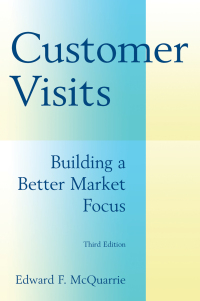 Cover image: Customer Visits: Building a Better Market Focus 3rd edition 9780765622259
