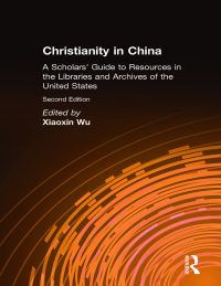 Imagen de portada: Christianity in China 2nd edition 9781563243370