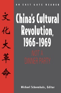 Cover image: China's Cultural Revolution, 1966-69 1st edition 9781563247361