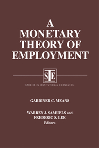 Omslagafbeelding: A Monetary Theory of Employment 1st edition 9781563244780