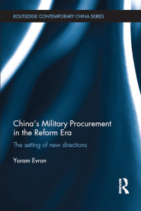 表紙画像: China's Military Procurement in the Reform Era 1st edition 9781138900646