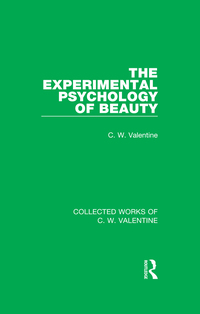 Imagen de portada: The Experimental Psychology of Beauty 1st edition 9781138899889
