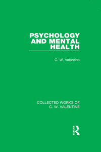 Omslagafbeelding: Psychology and Mental Health 1st edition 9781138899636