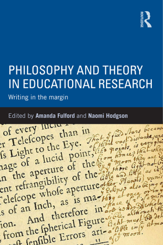 Cover image: Philosophy and Theory in Educational Research 1st edition 9781138899186