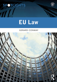 Imagen de portada: EU Law 1st edition 9780415816311