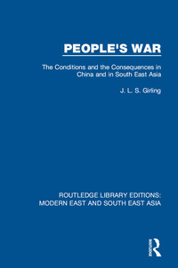 表紙画像: People's War (RLE Modern East and South East Asia) 1st edition 9781138898349