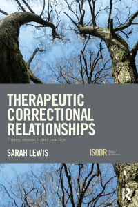 Imagen de portada: Therapeutic Correctional Relationships 1st edition 9781138344853