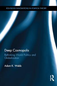 Imagen de portada: Deep Cosmopolis 1st edition 9781138066670