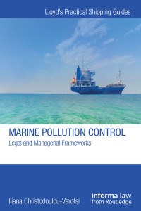 Titelbild: Marine Pollution Control 1st edition 9781138856684