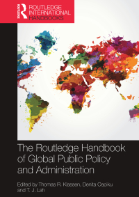 Omslagafbeelding: The Routledge Handbook of Global Public Policy and Administration 1st edition 9781138845220