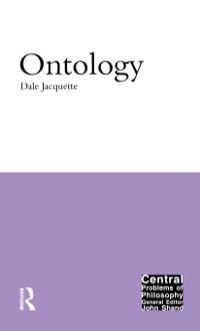 Cover image: Ontology 1st edition 9781902683560