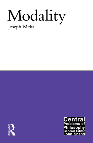 Cover image: Modality 1st edition 9781902683485