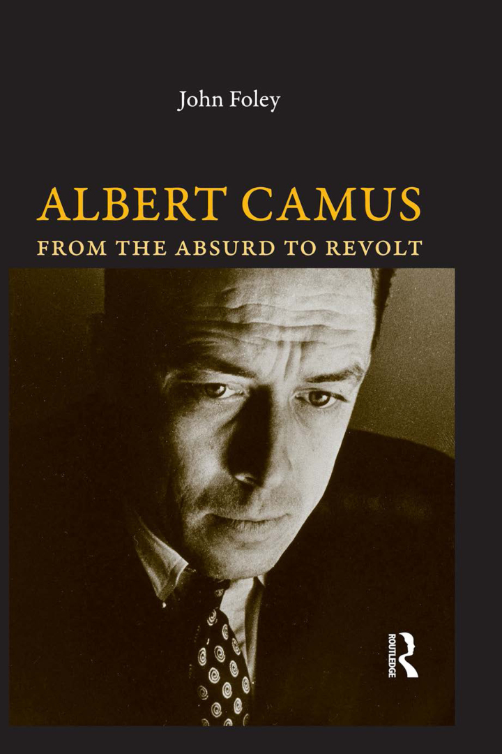 Cover image: Albert Camus