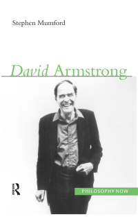 Imagen de portada: David Armstrong 1st edition 9781844650996