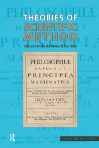 Cover image: Theories of Scientific Method 1st edition 9781844650842