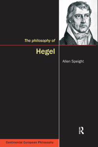 Imagen de portada: The Philosophy of Hegel 1st edition 9781844650682