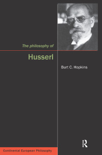 Cover image: The Philosophy of Husserl 1st edition 9781844650101