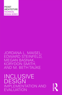 Imagen de portada: Inclusive Design 1st edition 9781138890343