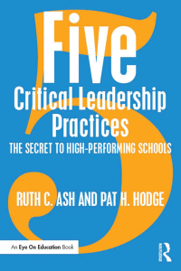 Imagen de portada: Five Critical Leadership Practices 1st edition 9780367339593