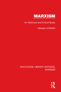Cover image: Marxism (RLE Marxism) 1st edition 9781138888876