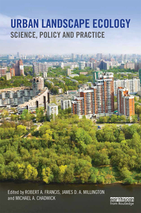 Imagen de portada: Urban Landscape Ecology 1st edition 9781138888517