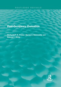 Cover image: Post-Occupancy Evaluation (Routledge Revivals) 1st edition 9781138888326