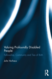 Imagen de portada: Valuing Profoundly Disabled People 1st edition 9781138888005