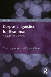 Imagen de portada: Corpus Linguistics for Grammar 1st edition 9780415746403