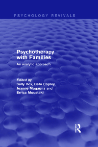 Imagen de portada: Psychotherapy with Families 1st edition 9781138887886